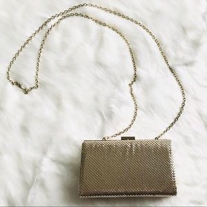 🎀🎁Laura Golden Clutch Evening Bag